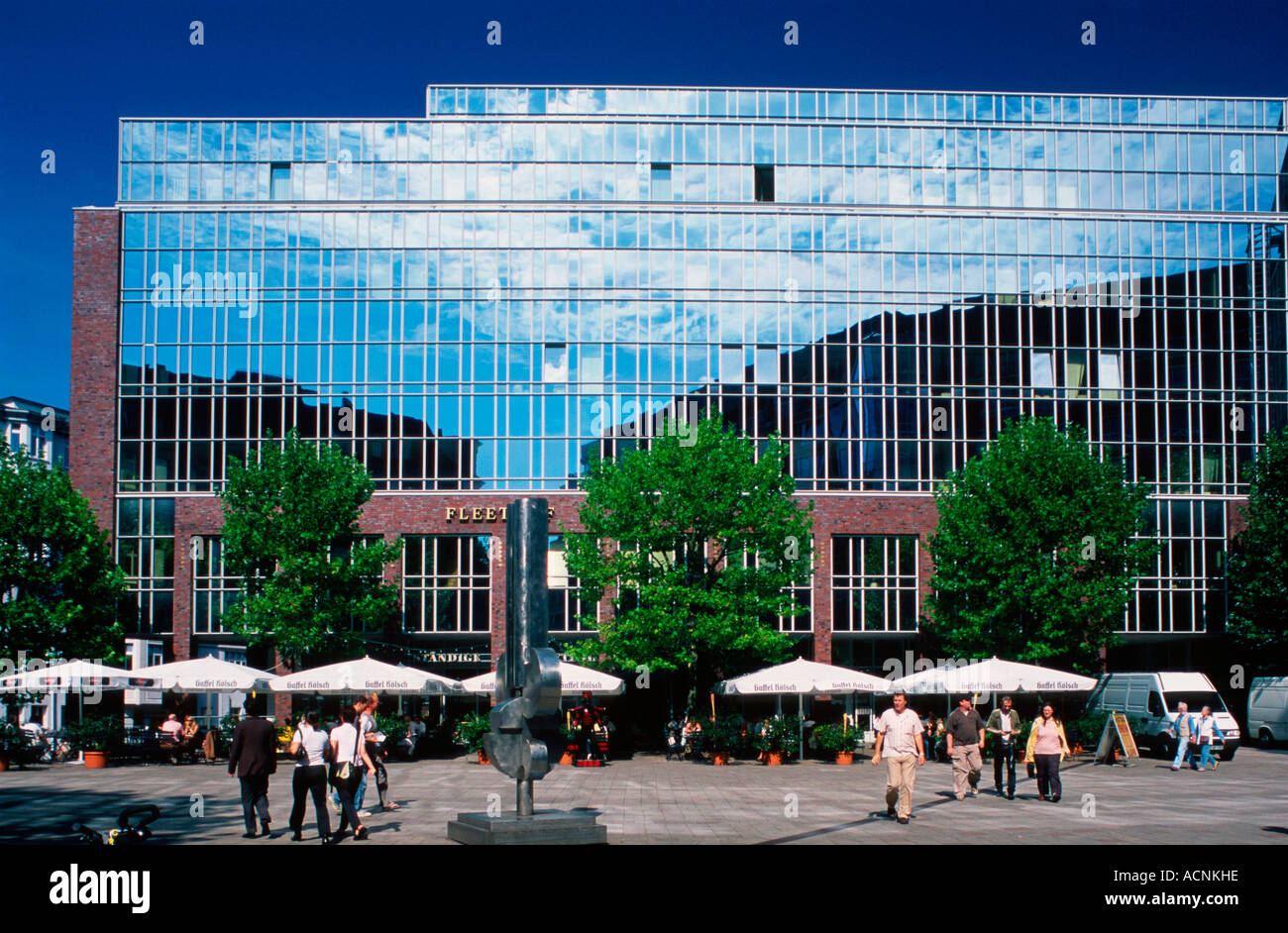 Fleethof / Hamburg Stockfoto