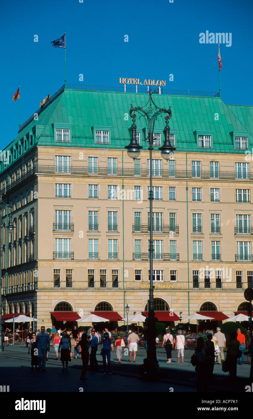 Hotel Adlon / Berlin Stockfoto