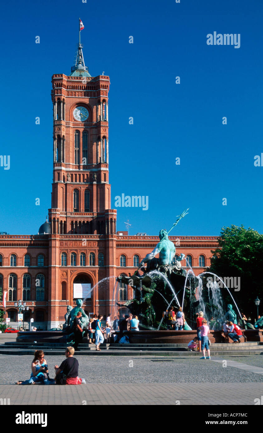 Rathaus / Berlin Stockfoto