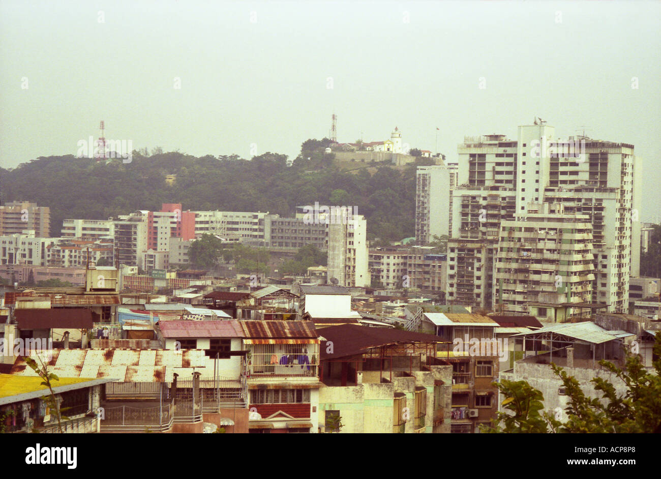 Ein Blick über Macau Stadt, einer Region von China Stockfoto