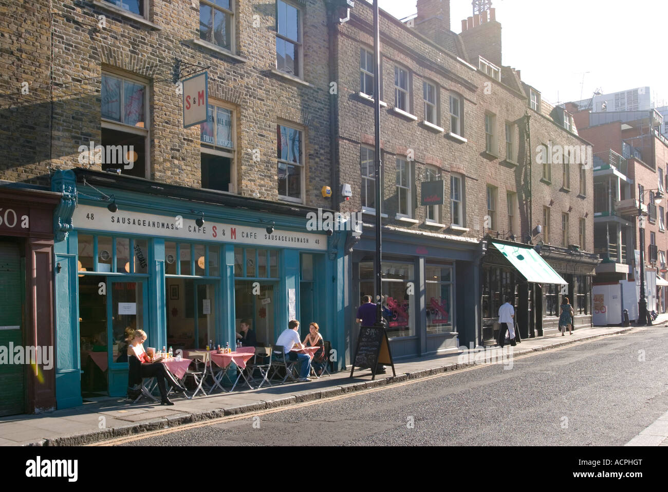 Wurst & Mash Restaurant Spitalfields City of London Stockfoto