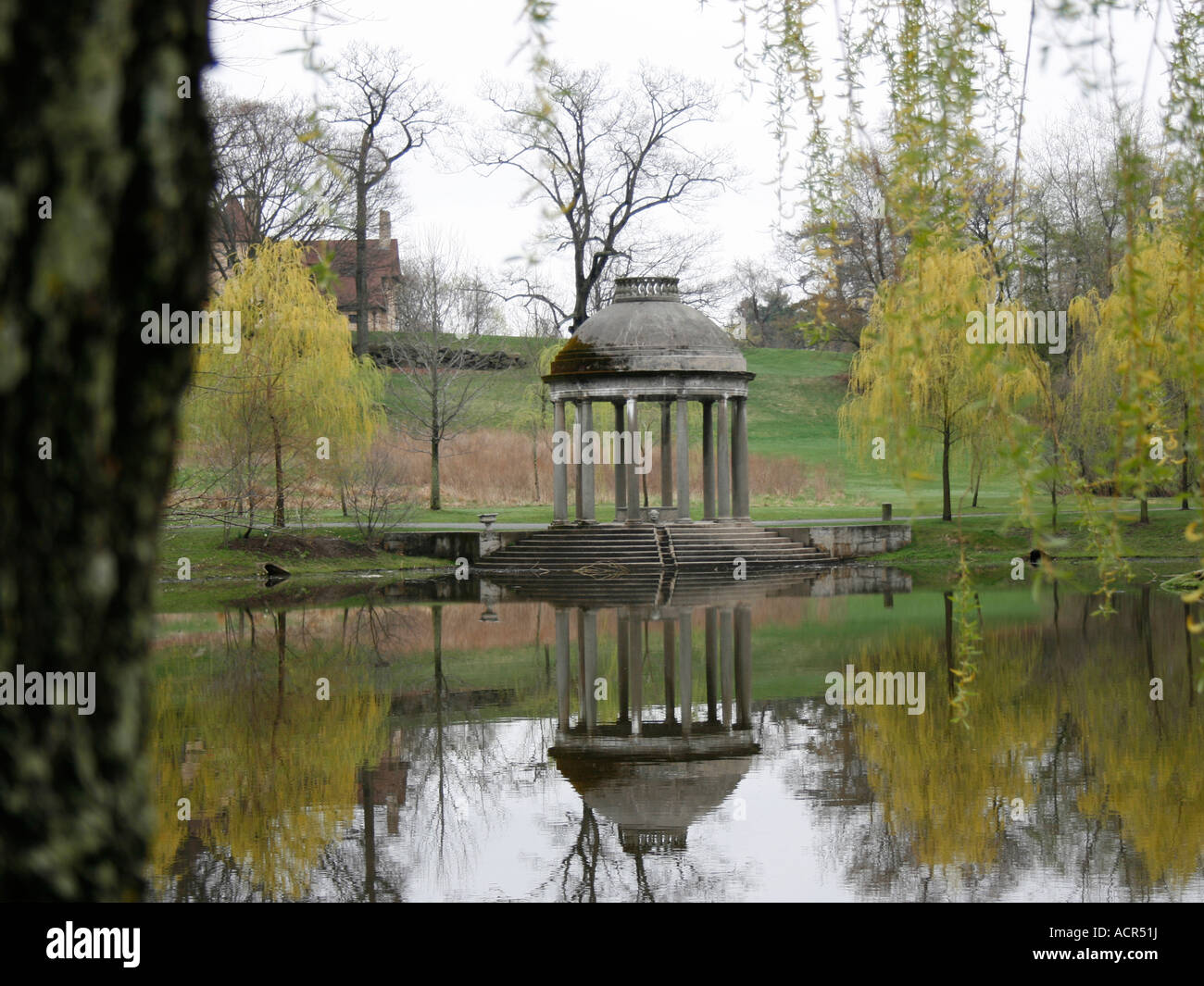 Gazeebo Park Stockfoto