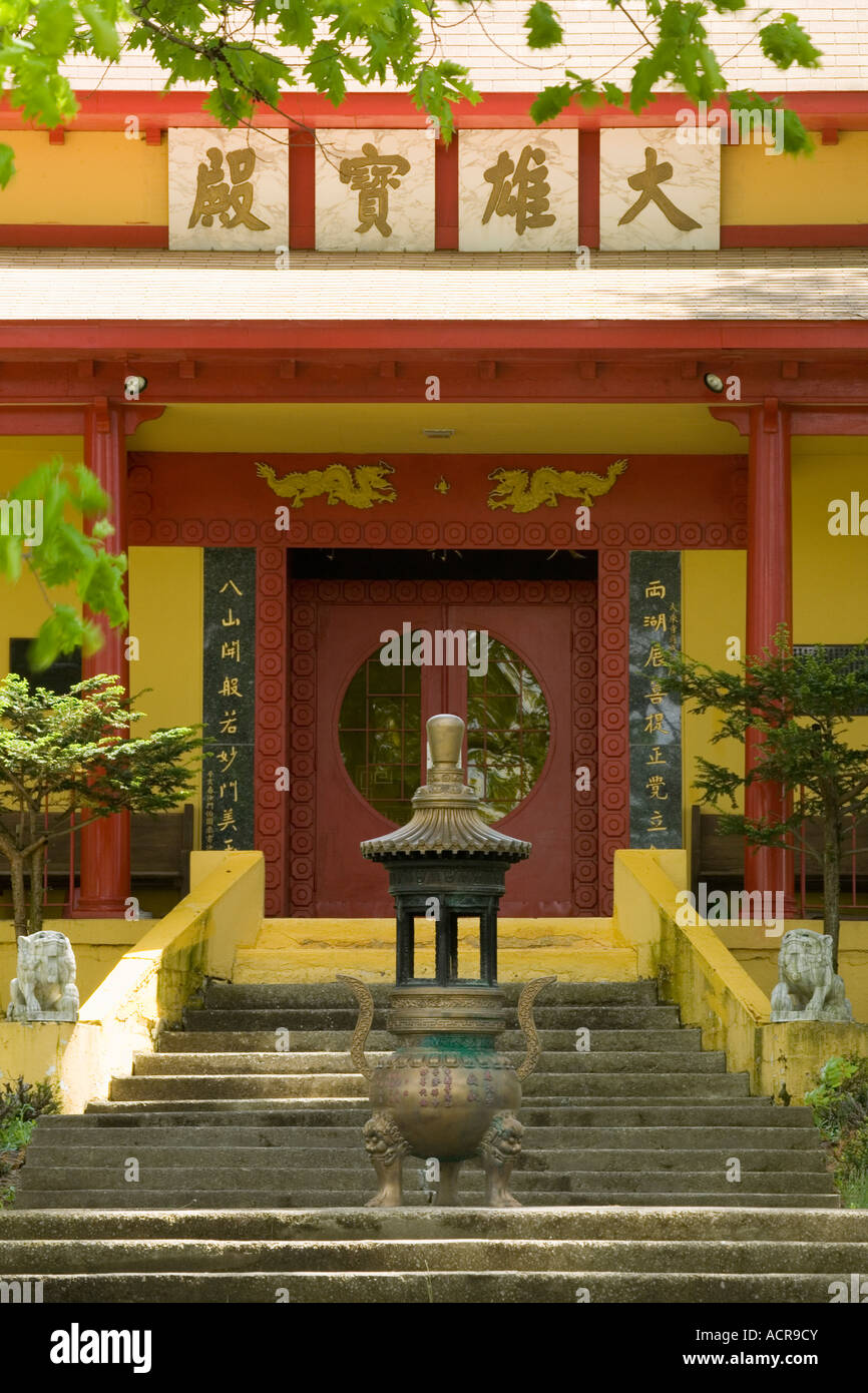 Mahayana buddhistische Tempel und Kloster Kairo New York Catskill region Stockfoto