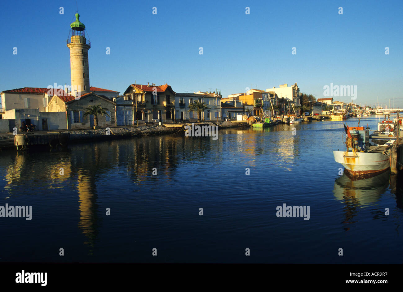 LE GRAU DU ROI, GARD, LANGUEDOC-ROUSSILLON, FRANKREICH Stockfoto