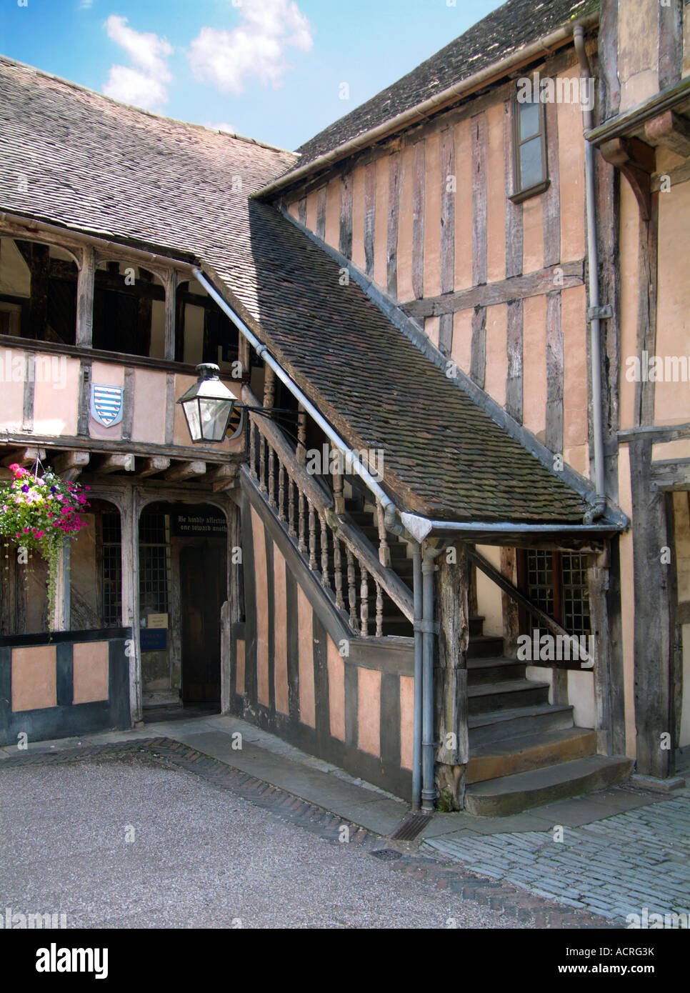 LORD LEYCESTER HOSPITAL. WARWICK. WARWICKSHIRE. ENGLAND. UK Stockfoto