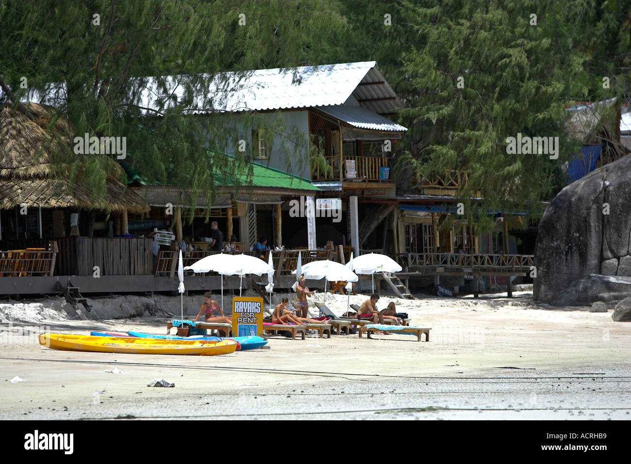 Hat Sai Ri Strand Koh Tao Insel Thailand Stockfoto