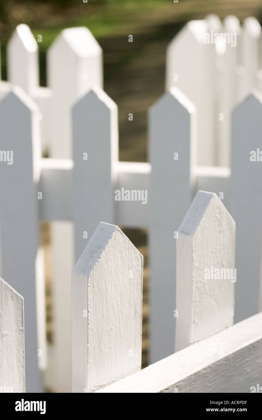 Pickett Zaun und Weg Dulwich London Stockfoto