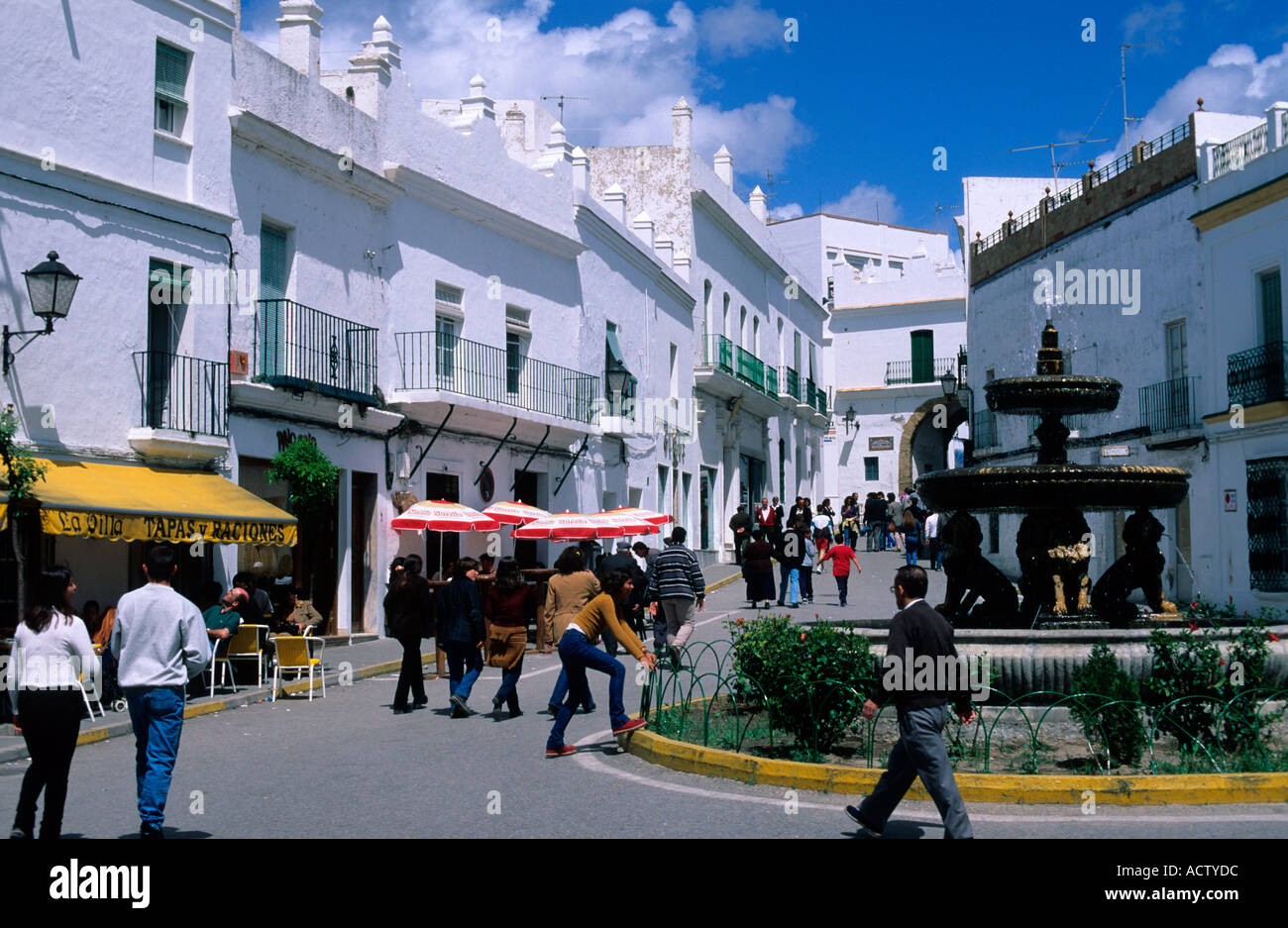 Conil De La Frontera Andalusien Provinz Cadiz Spanien Stockfoto