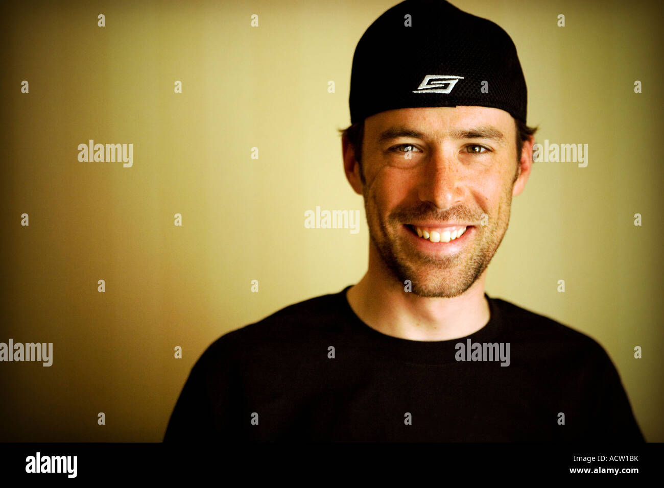 US-amerikanischer Radrennfahrer Tim Johnson Stockfoto