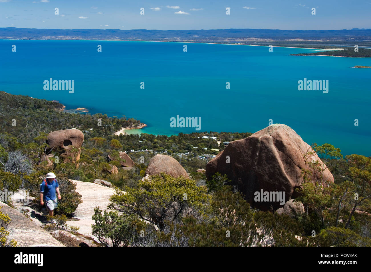 Australien Tasmanien Freycinet National Park Freycinet Peninsula Coles Bay Stockfoto