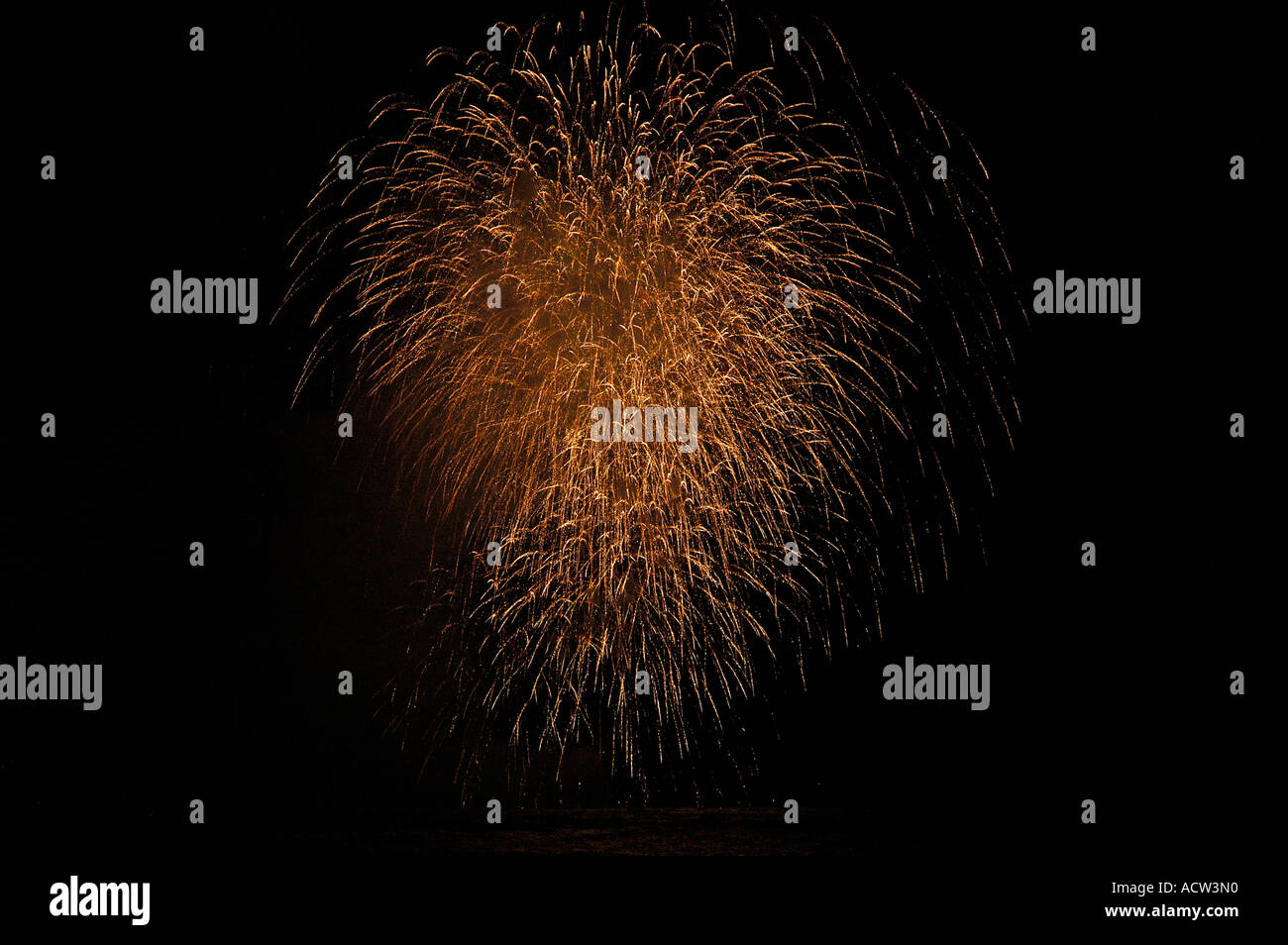Feuerwerk-Schaufenster Stockfoto