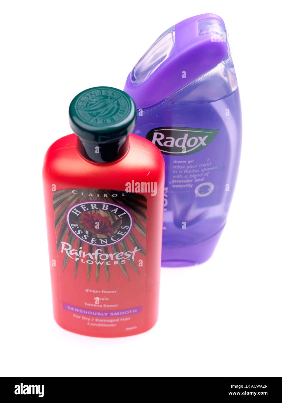 Shampoo und Duschgel Stockfoto Shampoo und Duschgel Stockfoto