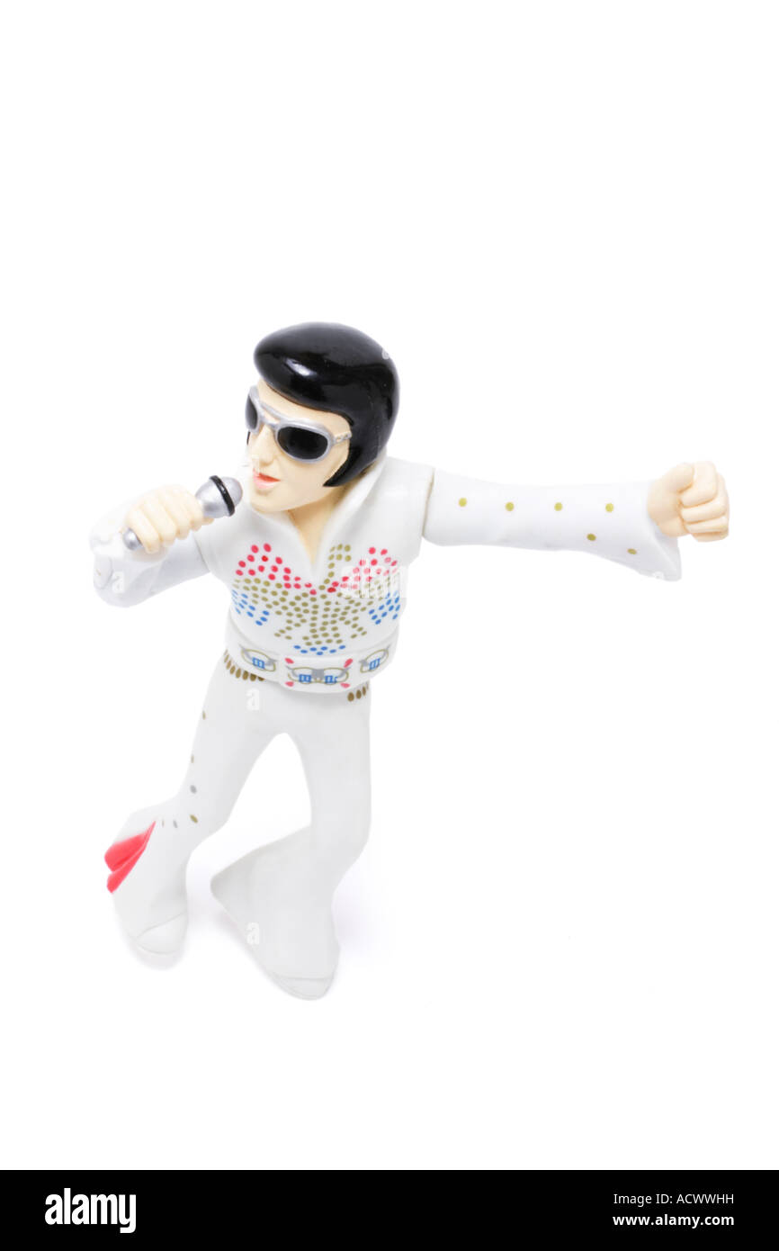 Rock Star Figur Stockfoto