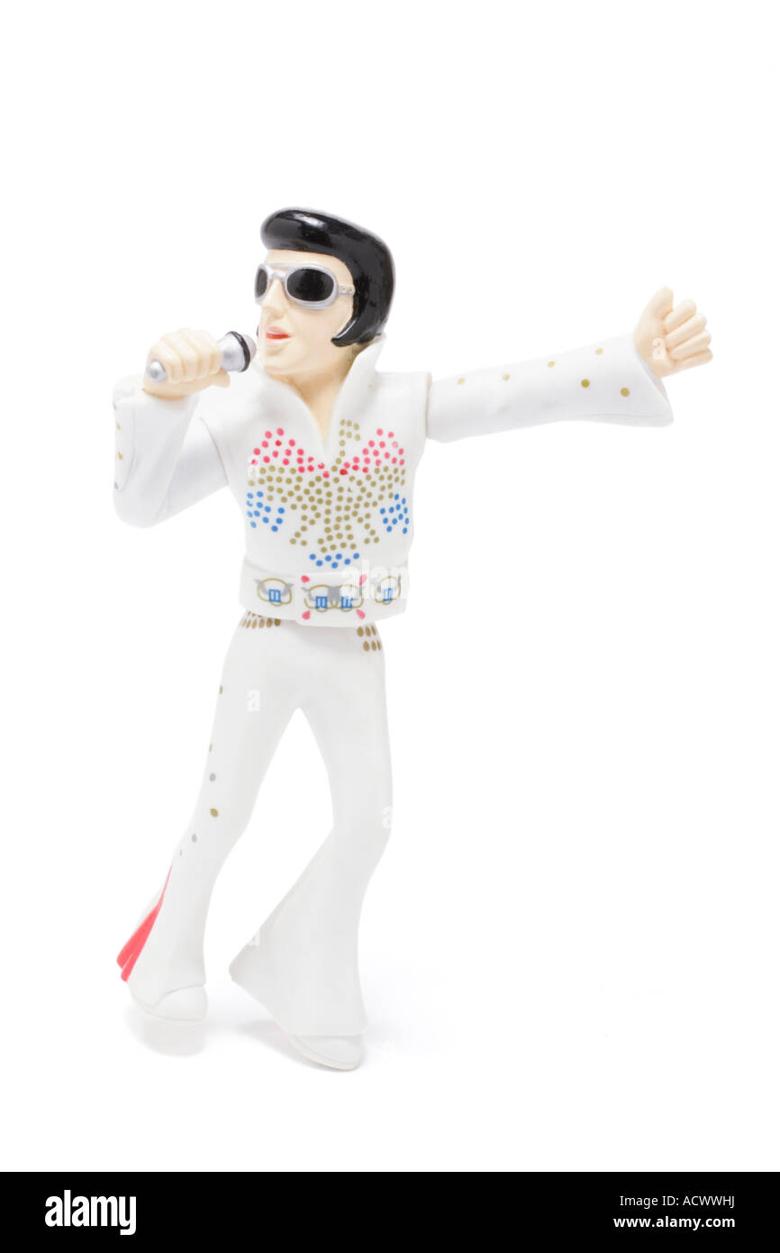 Rock Star Figur Stockfoto