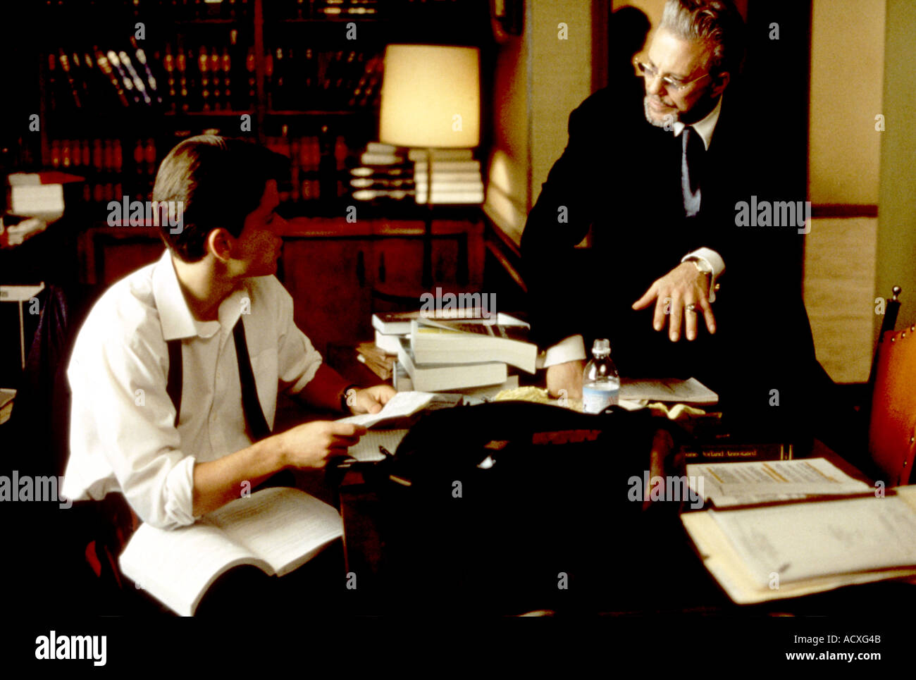 DER REGENMACHER 1997 Film mit L R Matt Damon und Mickey Rourke Stockfoto