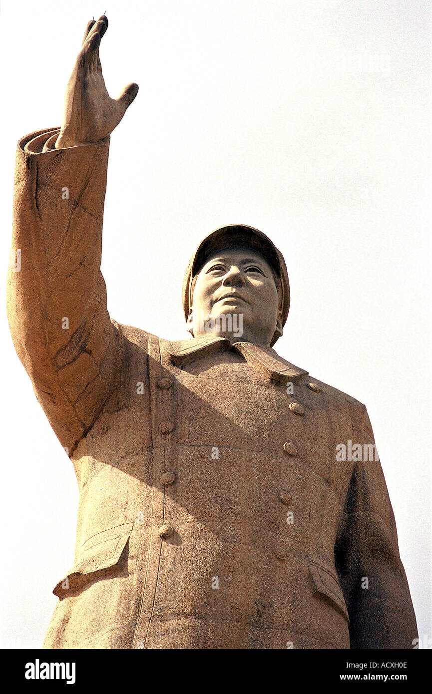 Eine Statue des Vorsitzenden Mao Stockfoto