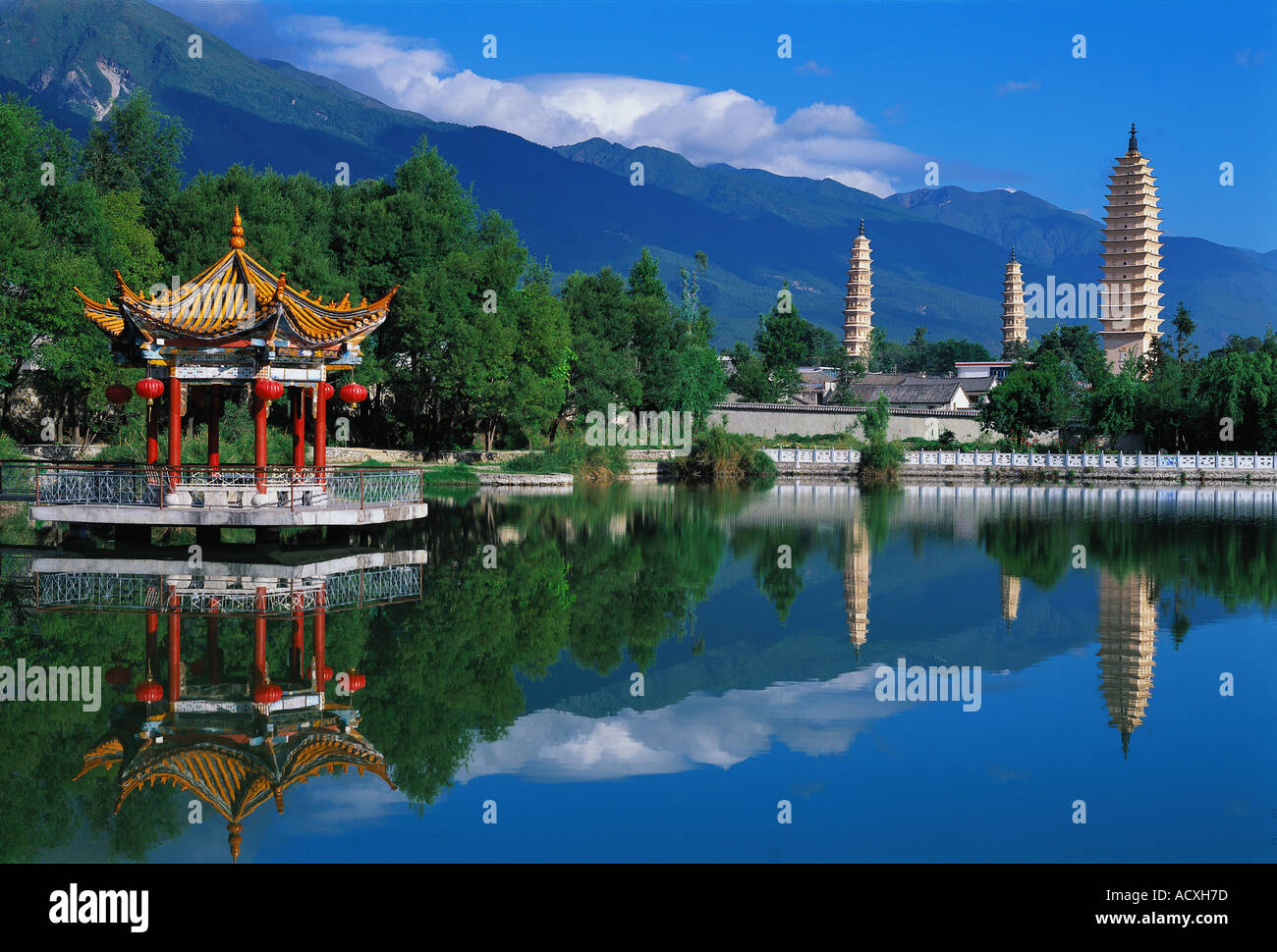 Dali Yunnan China Stockfoto