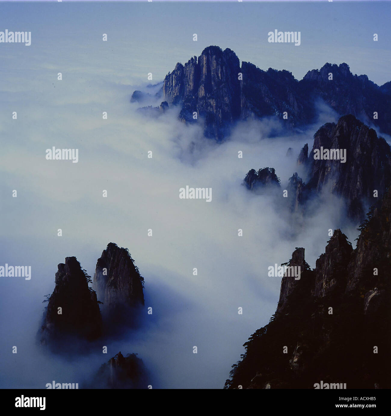 Mount Huangshan China Stockfoto