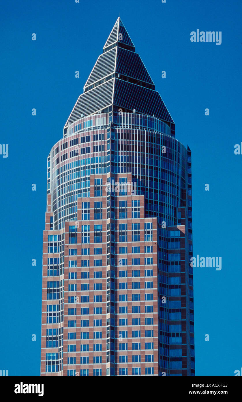 Ausstellung-Turm / Frankfurt Stockfoto