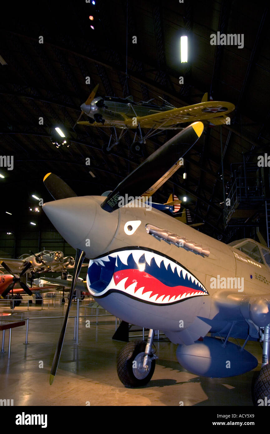 Innere Bild der United States Air Force Museum auf der Wright-Patterson Air Force Base in Dayton, Ohio. Stockfoto