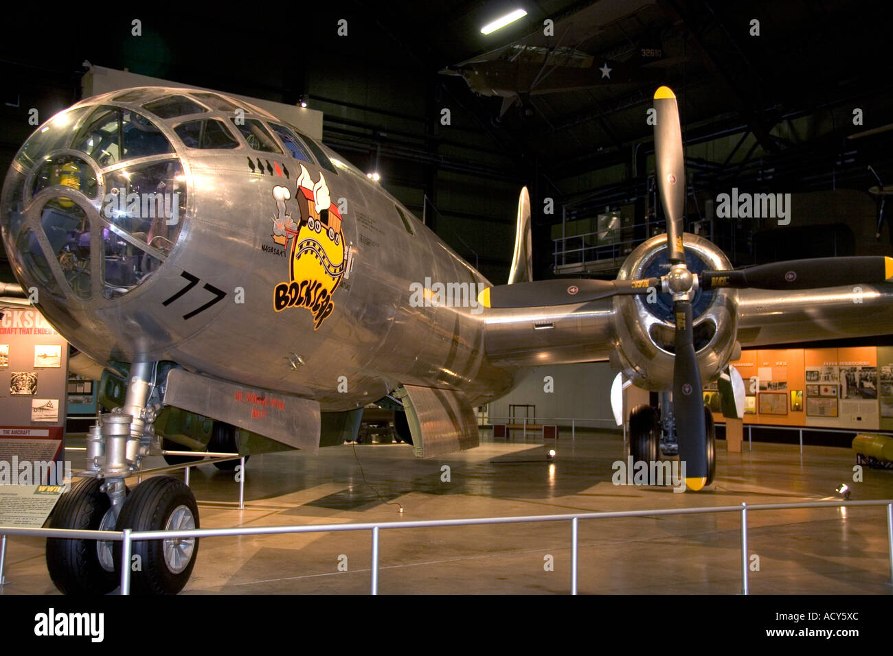 Innere Bild der United States Air Force Museum auf der Wright-Patterson Air Force Base in Dayton, Ohio. Stockfoto