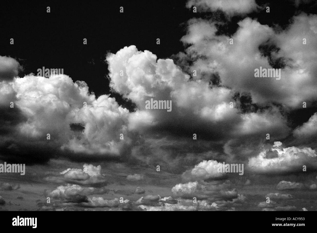 Wolken blauer Himmel abstrakten detail Tim Timgartside Wanadoo co uk Stockfoto