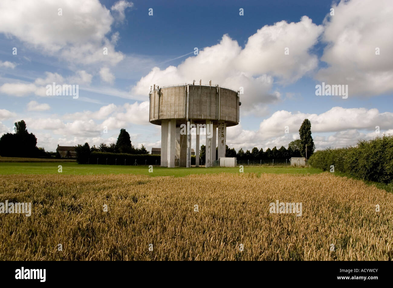 Wasserturm Tank lokale Wasserversorgung Stockfoto
