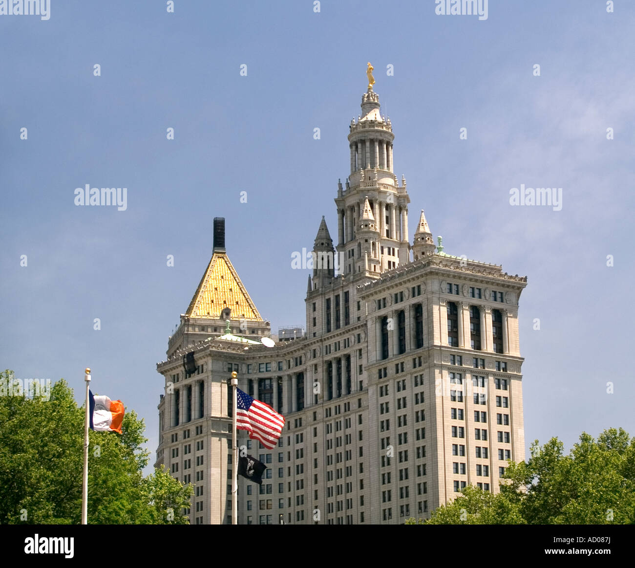 Manhattan Municipal Building, New York, USA Stockfoto