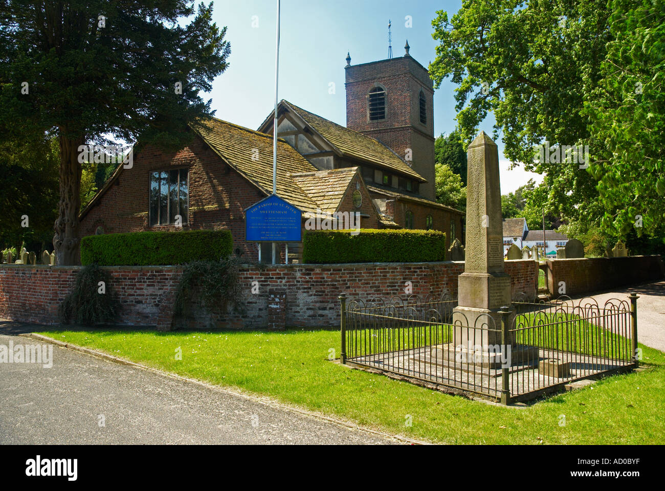 St. Peters Kirche Swettenham Cheshire UK Stockfoto
