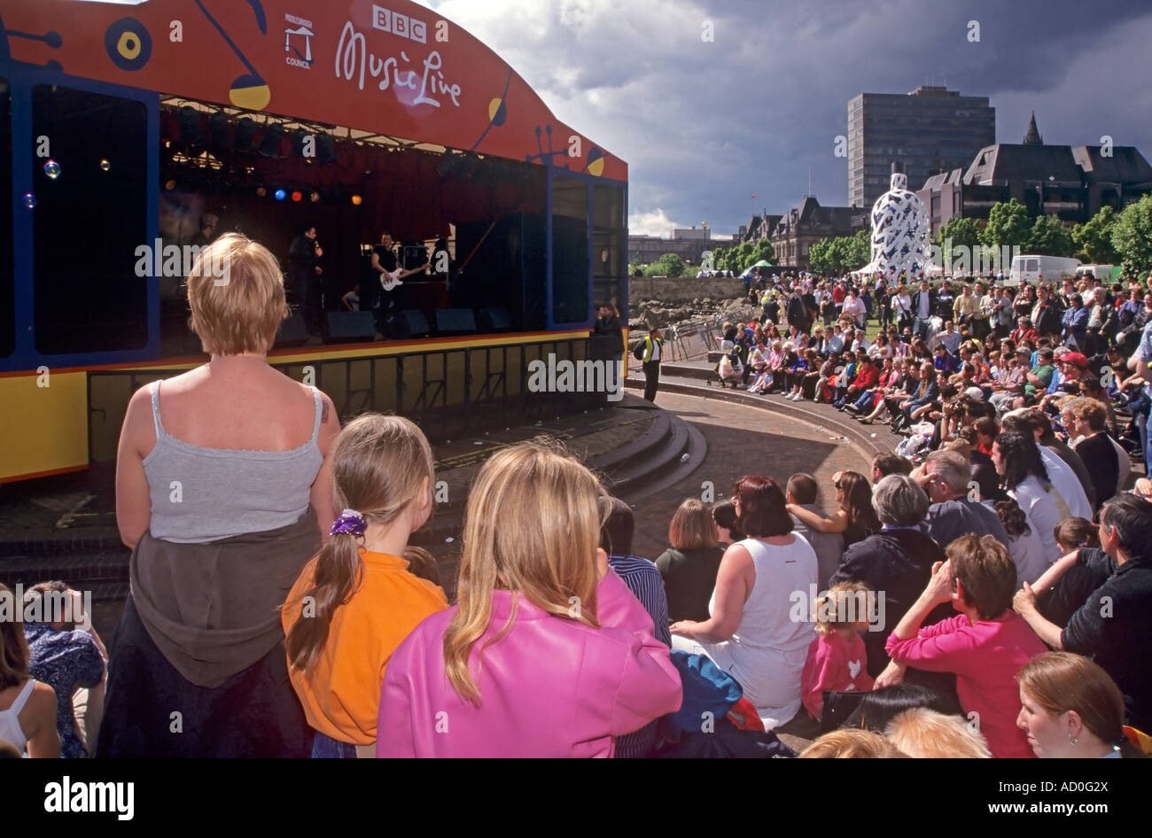 BBC Music Live Konzert Middlesbrough UK Stockfoto