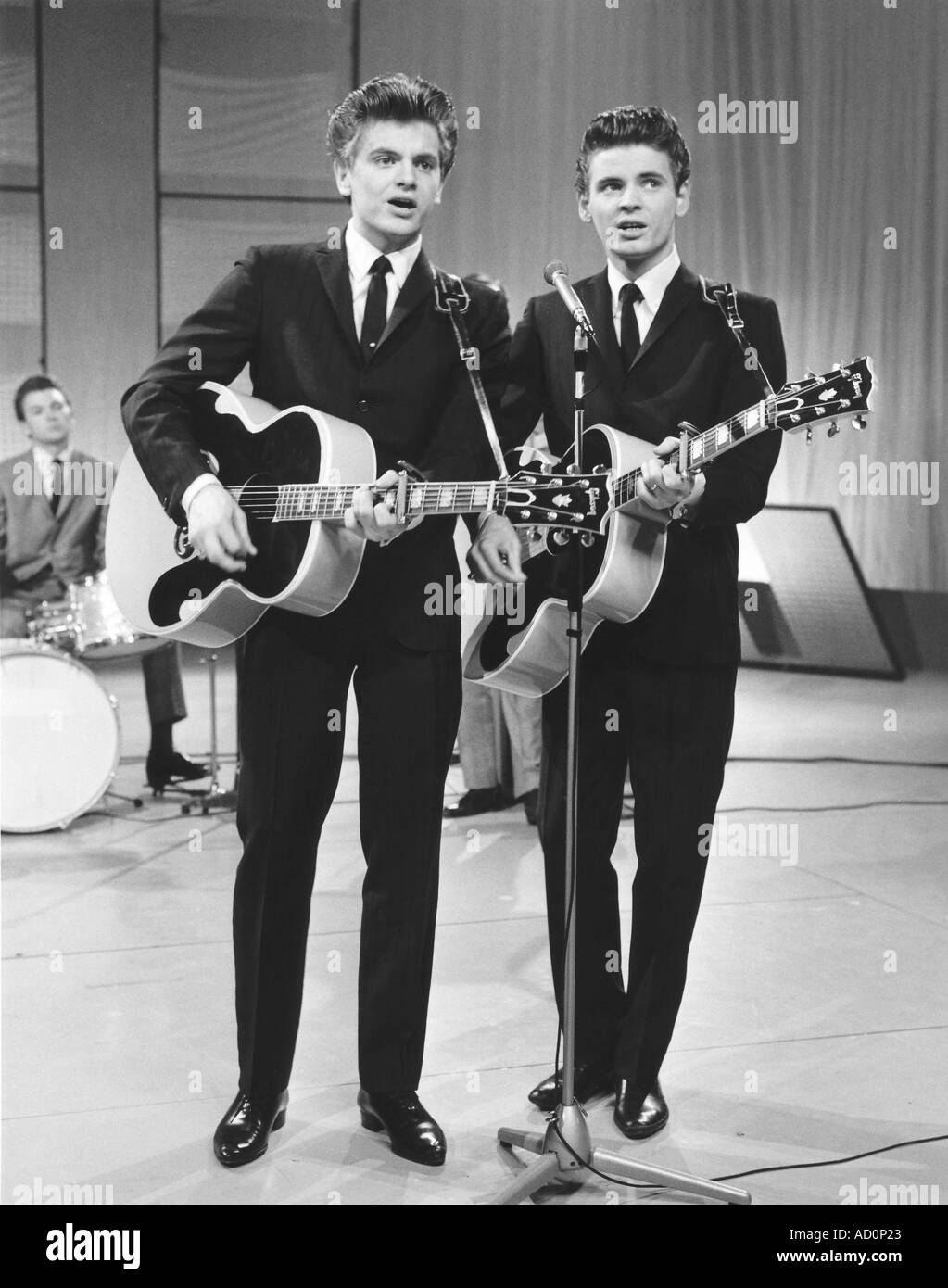 The Everly Brothers. Foto von Harry Hammond. GROßBRITANNIEN, 1961-63 Stockfoto