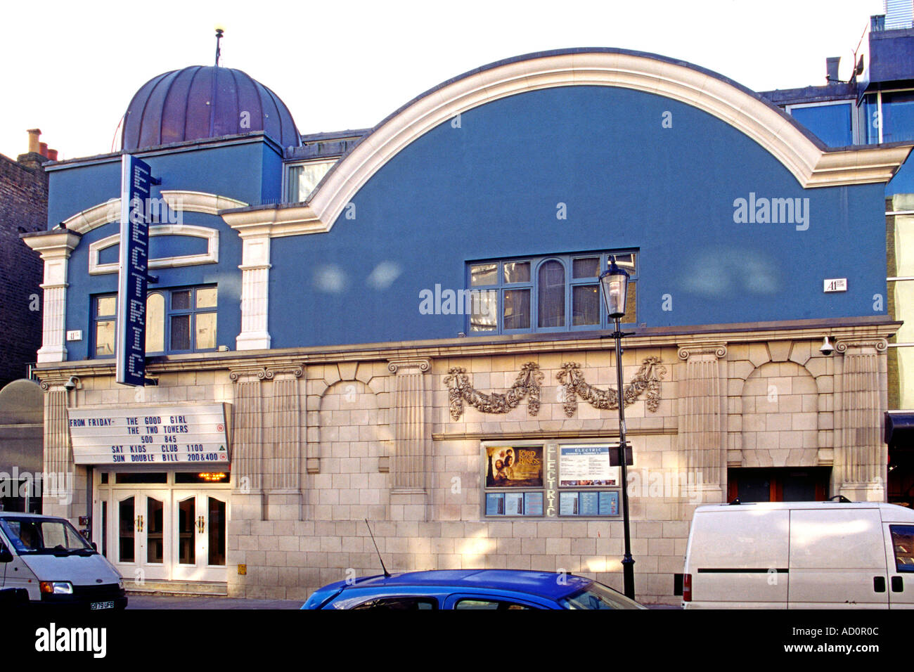 Das Elektro-Kino in Nottinghill in London. Stockfoto