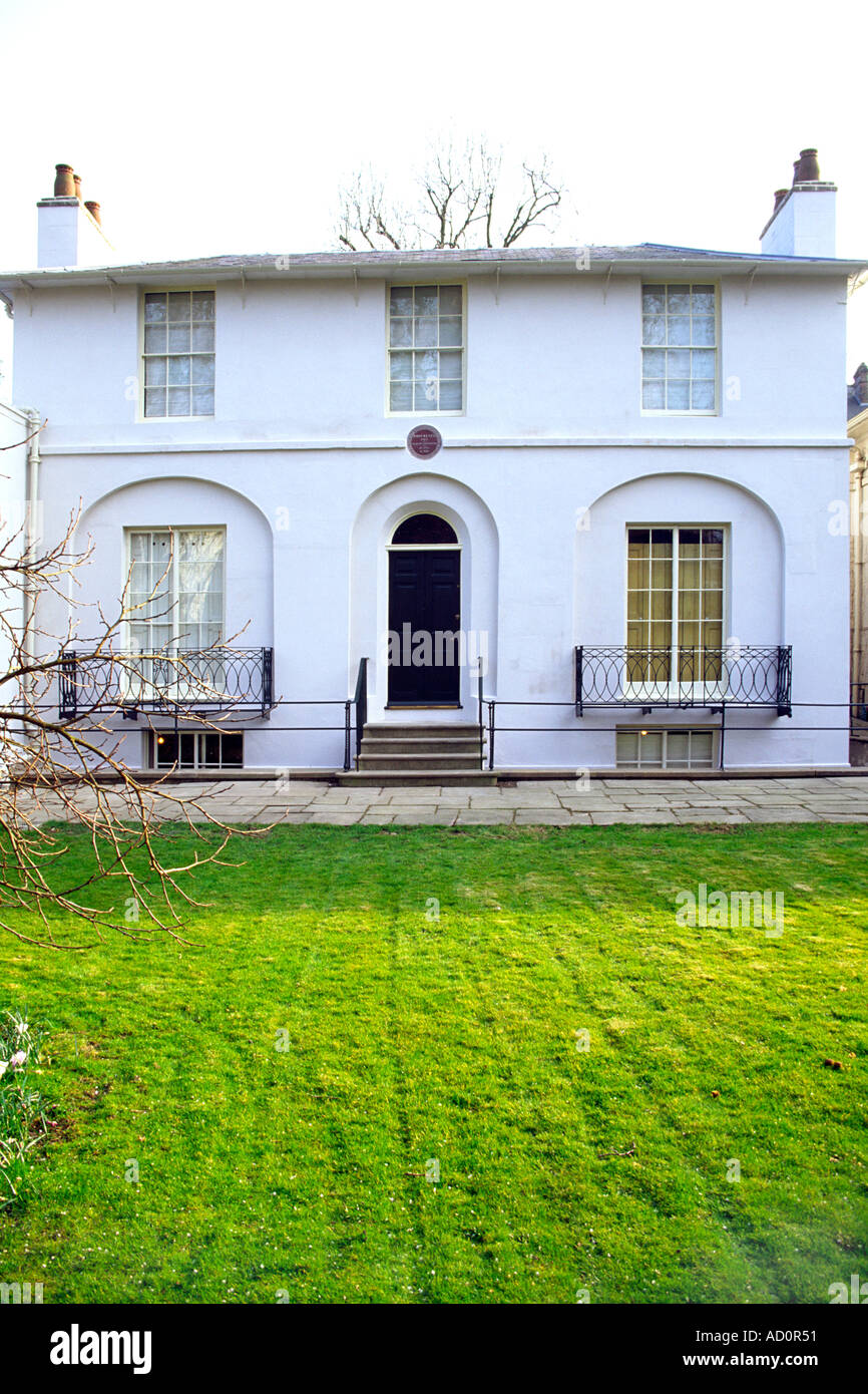 John Keats Haus in der Nähe von Hampstead in Nord-London. Stockfoto