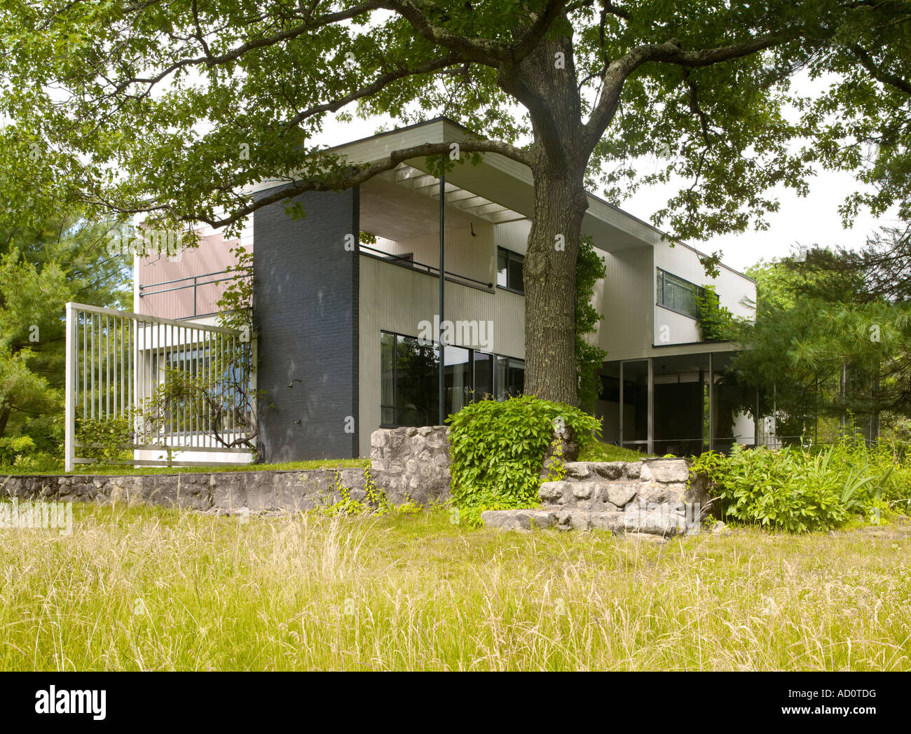 Walter Gropius Haus, Lincoln, Masachusetts, USA Stockfoto