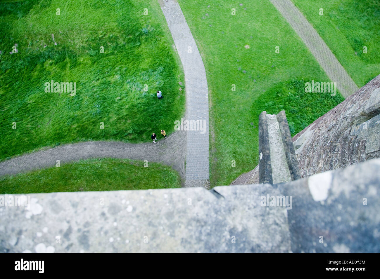 Doune Castle in Schottland Stockfoto