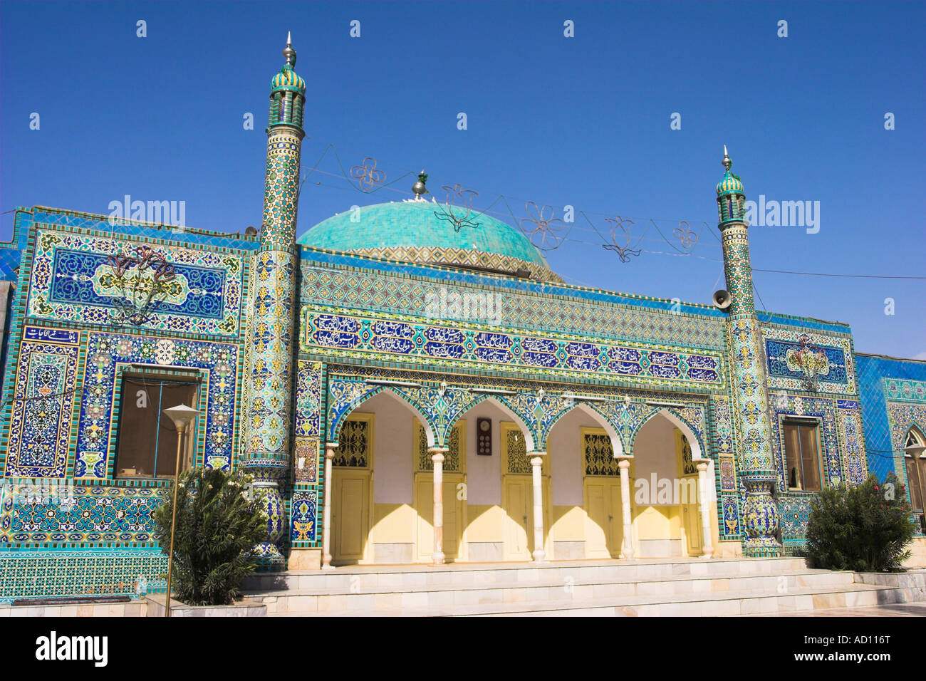 Afghanistan, Mazar-I-Sharif, Schrein von Hazrat Ali Stockfoto