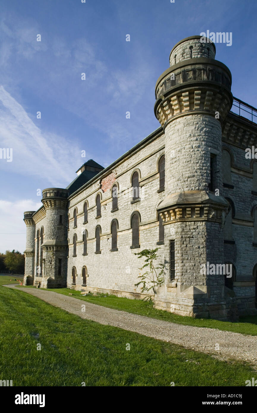 Ohio State Besserungsanstalt Museum, (verwendet in dem Film The Shawshank Redemption), Mansfield, Ohio, USA Stockfoto