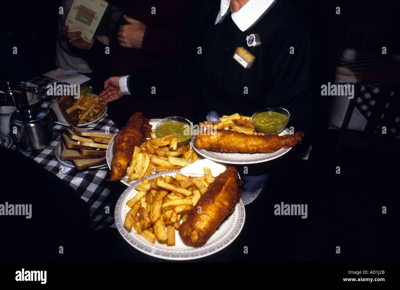 Harry Ramsdens Fish &amp; Chips Restaurant, Bradford, West Yorkshire UK Stockfoto