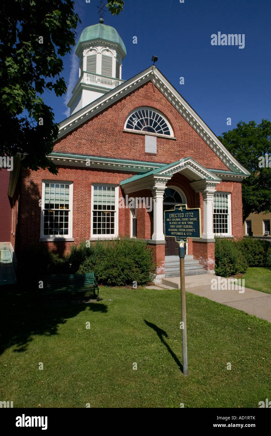 Fulton County Courthouse Johnstown New York Stockfoto