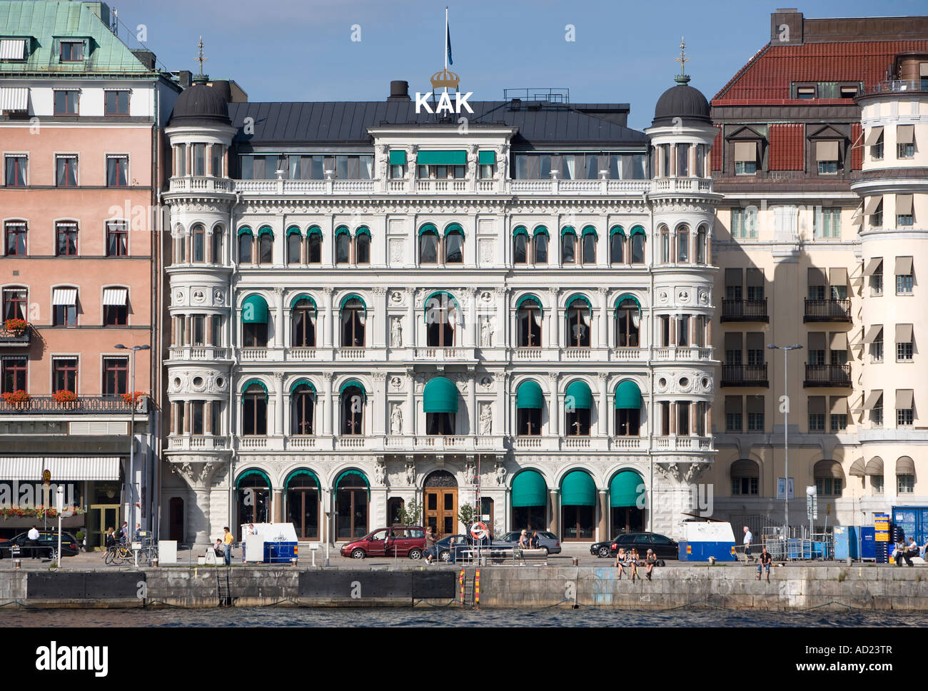 Hotel Diplomat in Stockholm Stockfoto