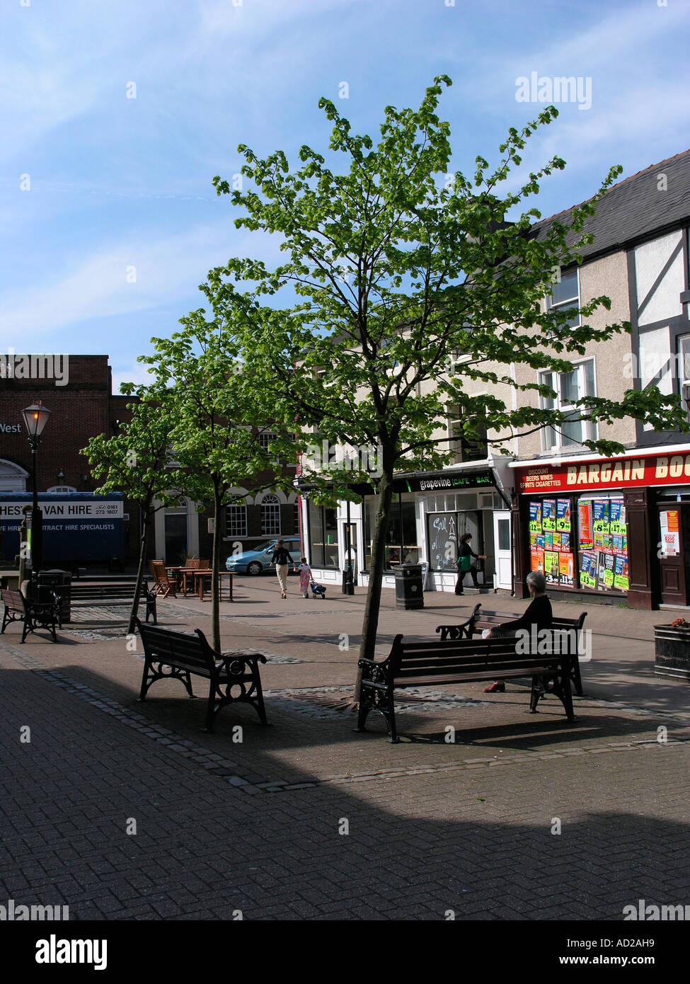 Market Square Poulton le Fylde Stockfoto
