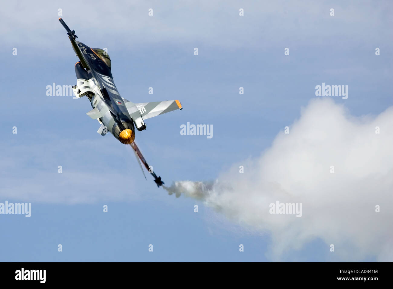 Königlichen niederländischen Luftwaffe F16 fighting falcon Stockfoto
