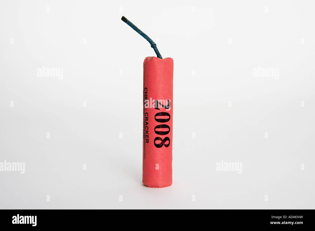 Ein Feuerwerk für das Jahr 2008 Stockfoto