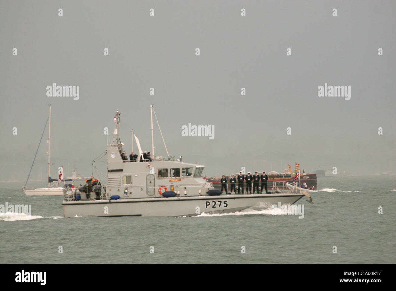 Trafalgar 200 feiern und International Fleet Review und internationales Festival des Meeres Portsmouth England GB UK 2005 Stockfoto