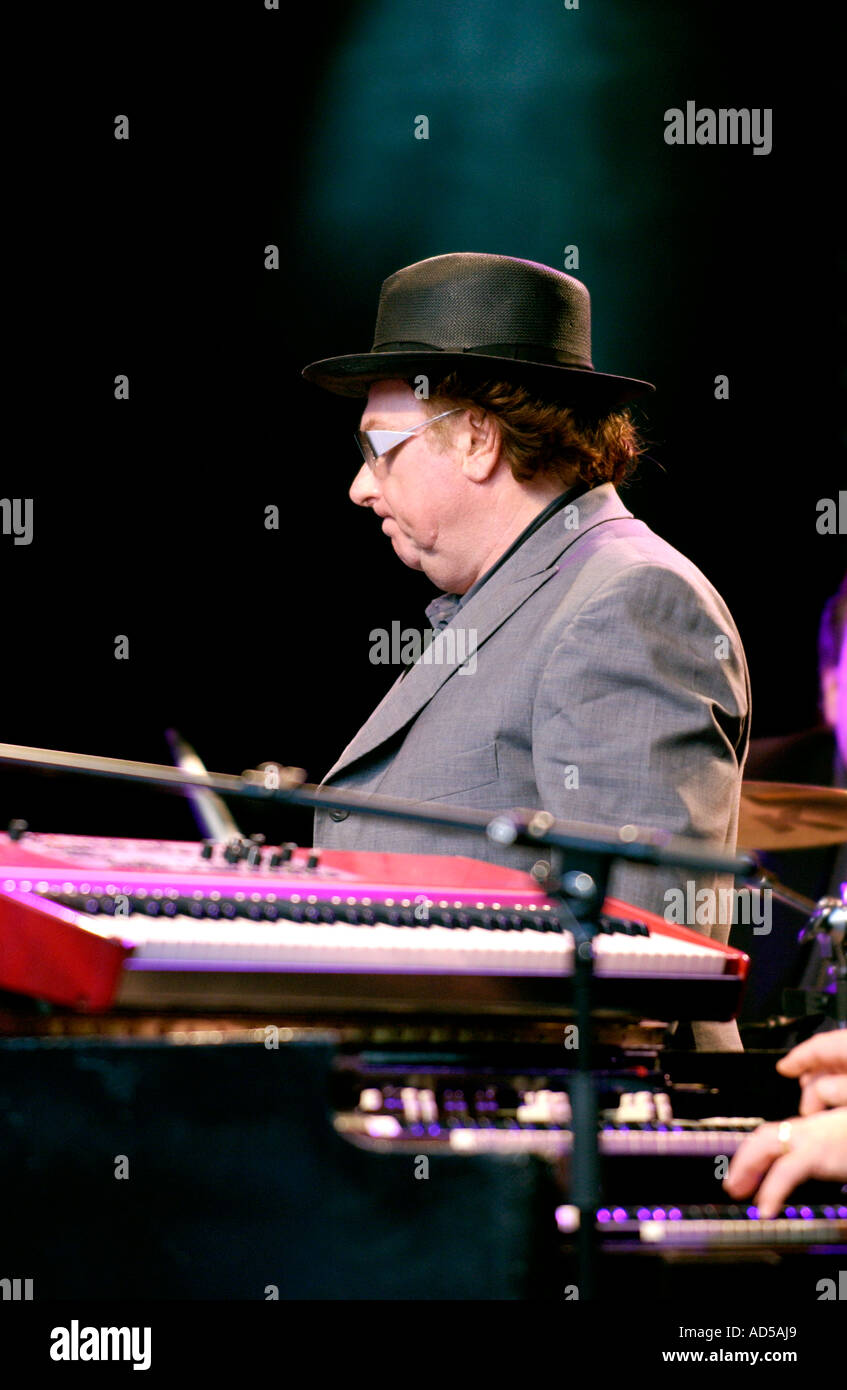 Van Morrison beim open Air Konzert Stockfoto