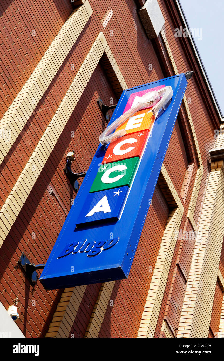 Mecca Bingo club Stockfoto