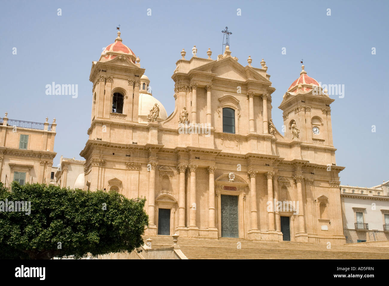 Kathedrale San Nicolo Noto-Sizilien Stockfoto