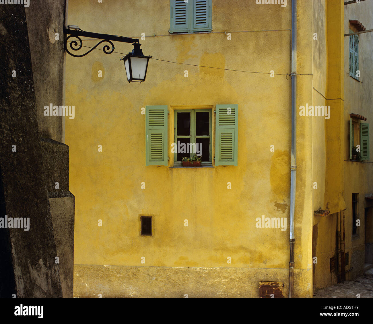 FR - PROVENCE: Ruhige Ecke in La Turbie Stockfoto