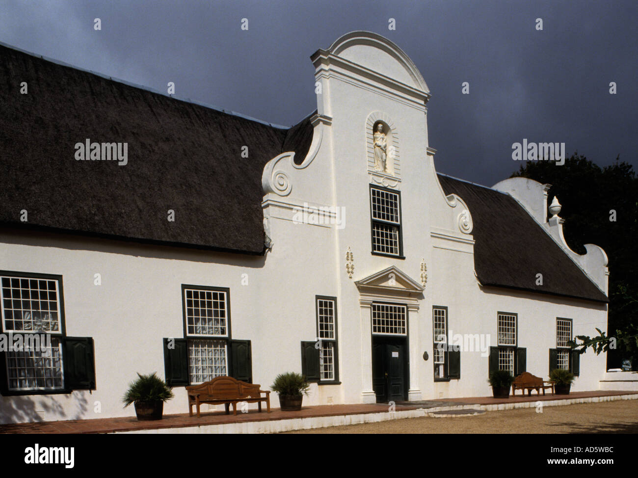 Südafrika Weingut Keller Groot Constantia Stockfoto