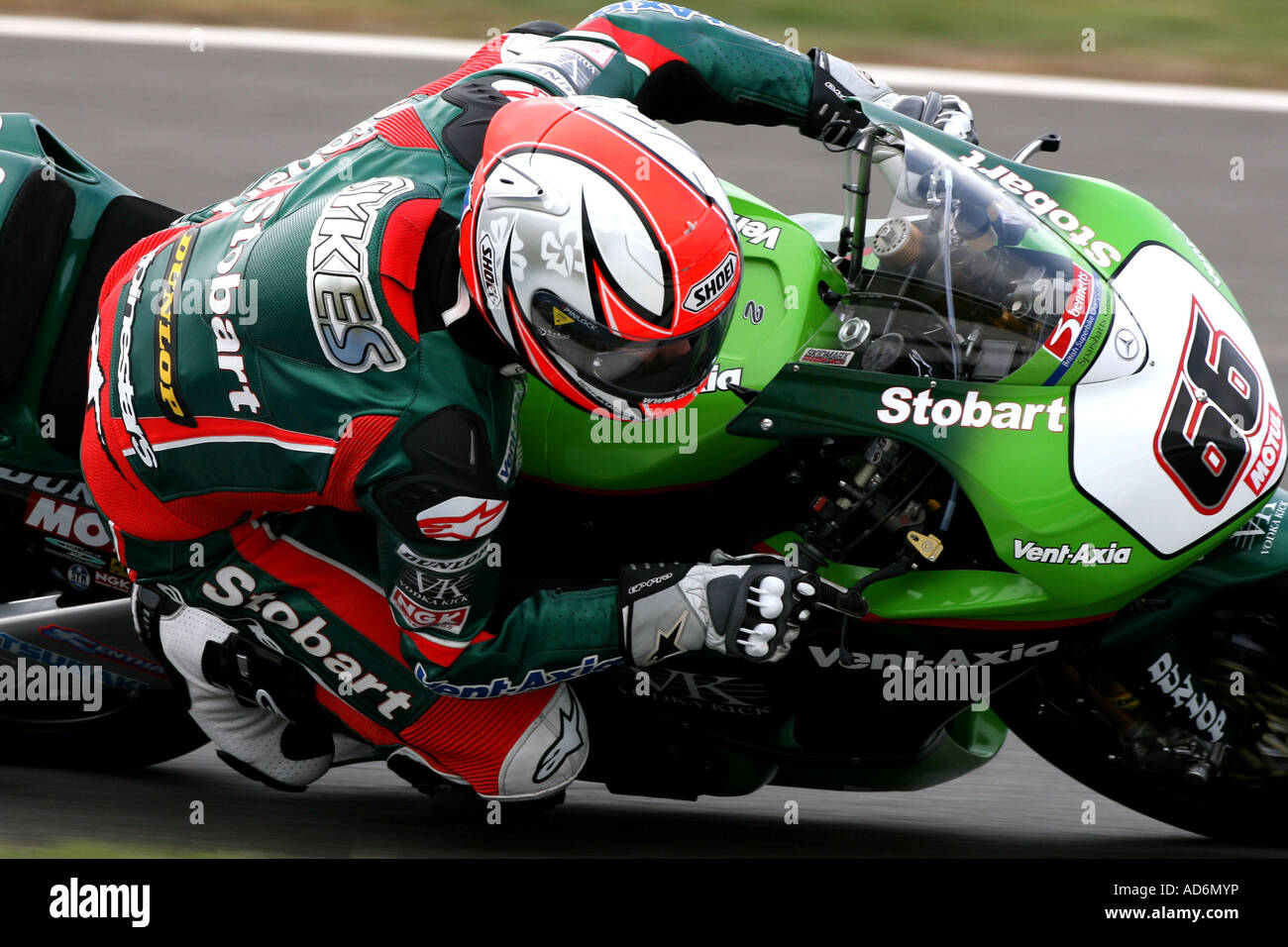 Tom Sykes GBR Stobart Honda britischen Superbike Meisterschaft 27 29. April 2007 Silverstone UK Stockfoto